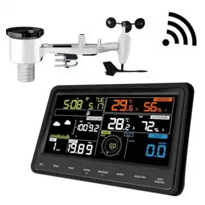 Wetterstation WLAN Ecowitt mit 7-in-1 Sensortechnologie