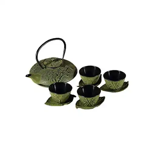 Teeservice Lachineuse 2549 Gusseisen Dekoration Set