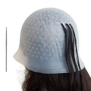 Strähnchenhaube Losaria aus Silikon für Haarfärbung