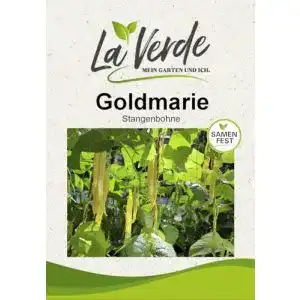 Stangenbohnen-Samen Goldmarie für den Garten