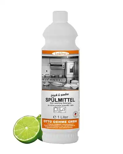 Spülmittel Lorito frisch & sauber 1 L für Geschirr und Besteck