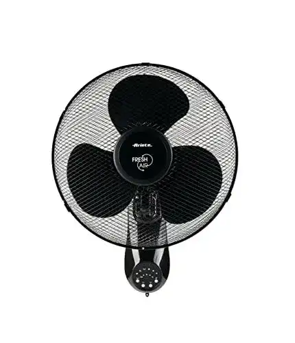 Wandventilator Ariete 802 mit 50 W, 3 Geschwindigkeiten und 40 cm Durchmesser
