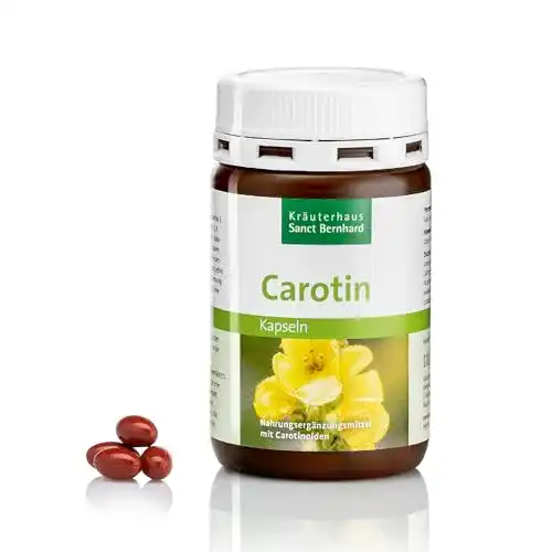 Bräunungskapseln von Kräuterhaus Sanct Bernhard mit Beta-Carotin