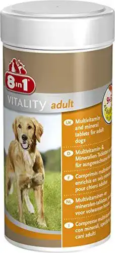 Hunde-Vitamine 8in1 Multivitamin Tabletten für Erwachsene