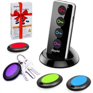 Schlüsselfinder Reyke – Drahtloser RF-Gegenstandsfinder mit LED-Taschenlampe