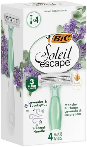 Bic Soleil Escape 3-Klingen-Einweg-Rasierer für Damen