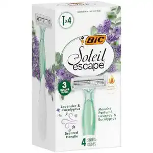 Bic Soleil Escape 3-Klingen-Einweg-Rasierer für Damen