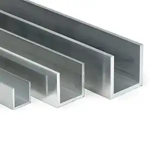 Alu-U-Profile Aluminium U-Profil AlMgSi05 25x40x2mm Zuschnitt