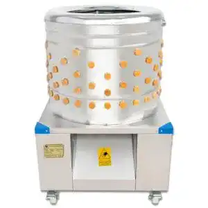 Geflügelrupfmaschine Beeketal BRM1600 auf Rollen für Hühner