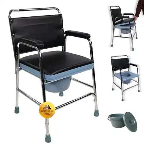 Toilettenstuhl Mobiclinic Velero für Komfort und Stabilität