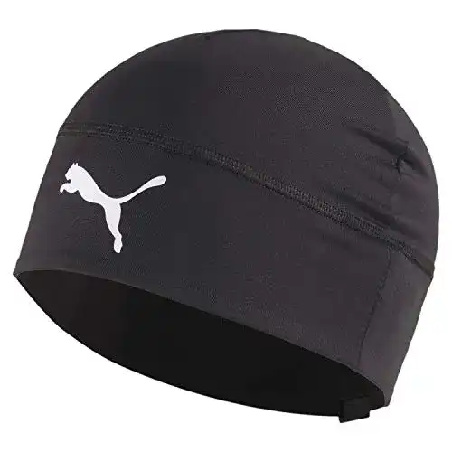 Fahrradmütze PUMA Kinder teamLIGA Beanie Jr Schwarz, Einheitsgröße