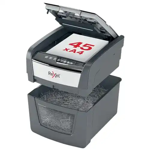 Papierschredder Rexel Optimum AutoFeed+ 45X mit automatischem Einzug