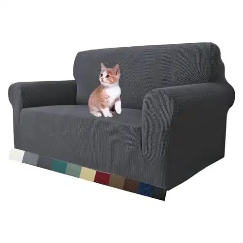 Maxijin Super Stretch Sofa Bezug für 2-Sitzer Couch