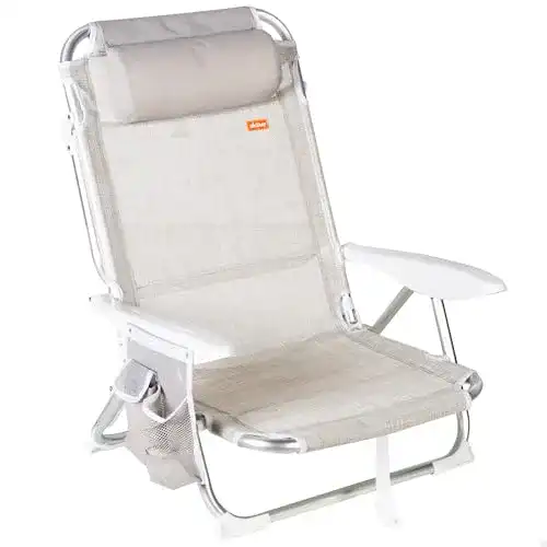 Strandstuhl Aktive 62623 mit Kissen, faltbar, 67 x 67 x 76 cm