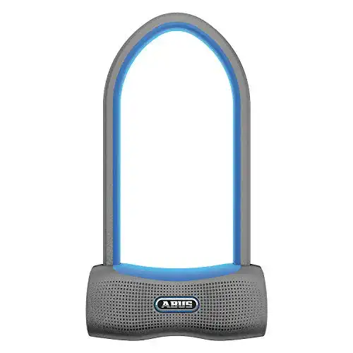 ABUS Bügelschloss 770A SmartX – Smartes Fahrradschloss mit Bluetooth