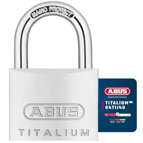 ABUS Vorhängeschloss Titalium 64TI/40 Sicherheitslösung für Alltag