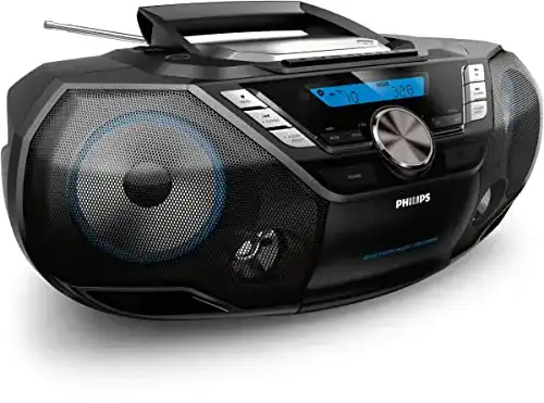Philips AZB798T/12 CD-Player mit Kassettendeck