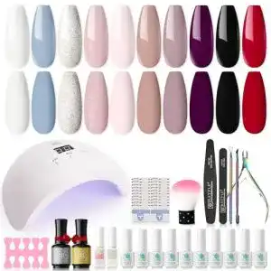 Shellac Starter Set RSTYLE mit 48W Lampe und Nagelzubehör