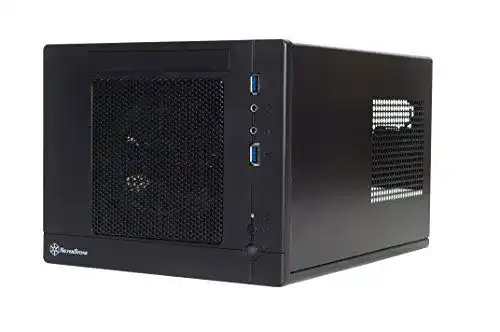 Mini-PC Gehäuse Silverstone SST-SG05BB-Lite Sugo Mini-ITX Schwarz