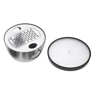 Parmesanreibe Lurch 220272 RazorTech EDS mit Deckel und Auffangschale