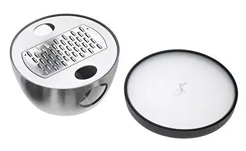 Parmesanreibe Lurch 220272 RazorTech EDS mit Deckel und Auffangschale