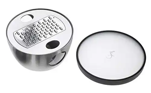 Parmesanreibe Lurch 220272 RazorTech EDS mit Deckel und Auffangschale