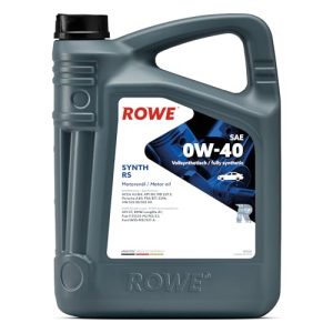 Motoröl 0W-40 Rowe HIGHTEC SYNTH RS SAE 0W-40, 5 Liter