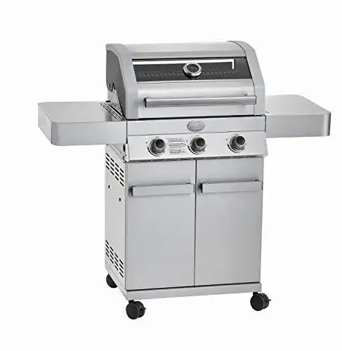 Rösle Gasgrill BBQ-Station Gourmet G3 aus Edelstahl