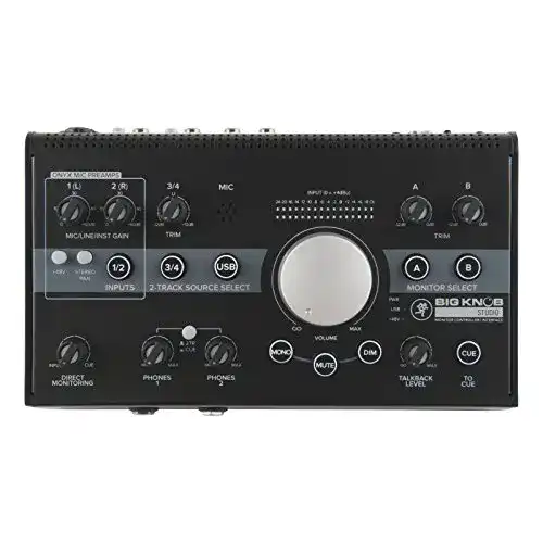 Monitor-Controller Mackie Big Knob Studio für präzise Lautstärkeregelung