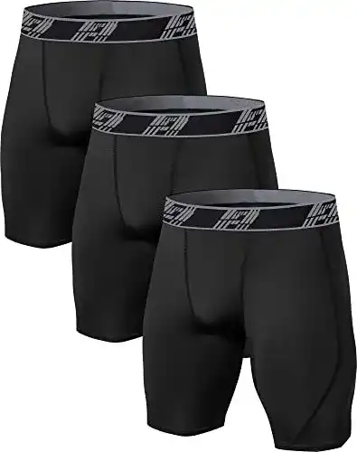 Kompressionsshorts HOPLYNN für Herren im 3er Pack, schnelltrocknend