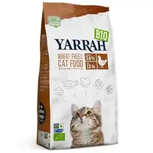 Yarrah Bio Katzenfutter mit Huhn und Fisch, getreidefrei, 2 x 800g