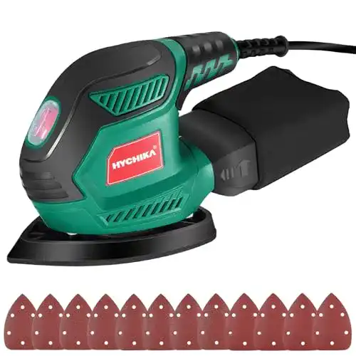 Multischleifer von HYCHIKA mit 200W Motor und Staubabsaugung