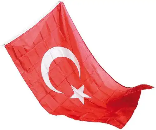 Türkei Flagge 150 x 90 cm aus reißfestem Nylon