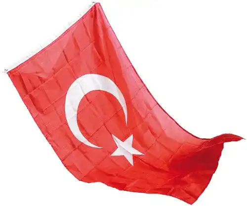 Türkei Flagge 150 x 90 cm aus reißfestem Nylon
