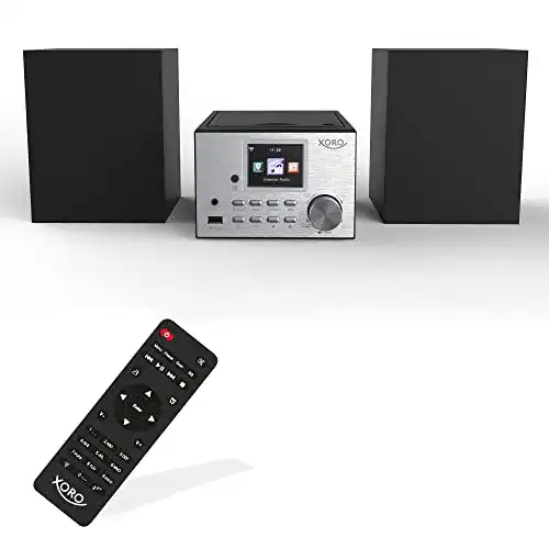 Xoro HMT 500 Internetradio mit CD-Player, Bluetooth und DAB+/FM