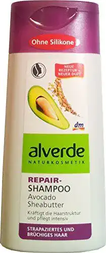 Alverde Shampoo Avocado und Sheabutter Repair ohne Silikone 200ml