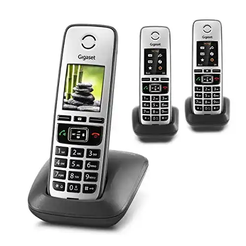 Schnurloses Telefon-Trio Gigaset Family Trio mit 3 Mobilteilen