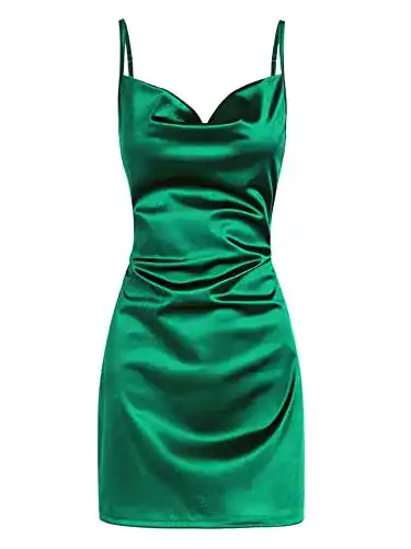 Satin Kleid für Damen von ZAFUL mit Spaghettiträgern