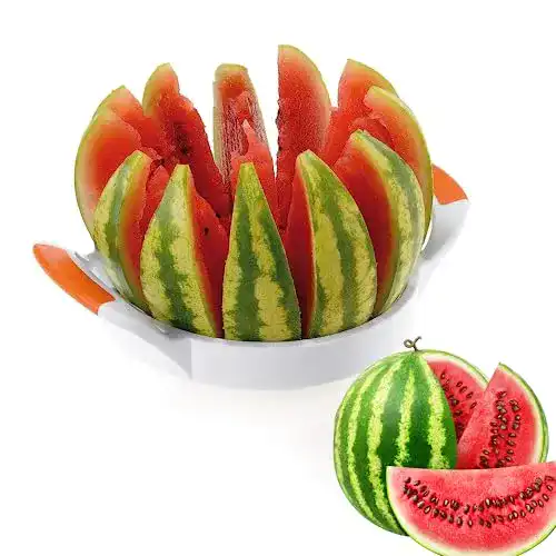 Westmark Melonenschneider mit Klingenschutz für gleichmäßige Stücke