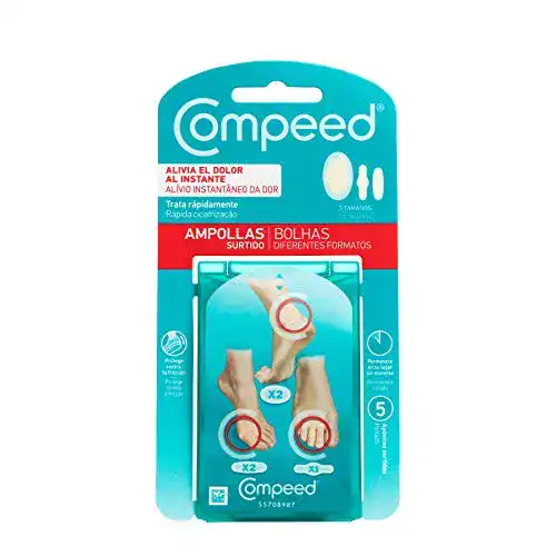 Blasenpflaster Compeed Mixpack Hydrokolloid-Pflaster für Fersen und Zehen