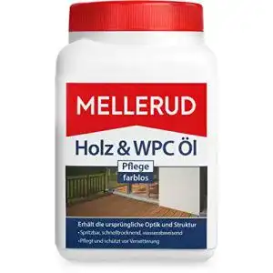 WPC-Pflegeöl Mellerud für Holz und WPC, farblos, 0,75 l