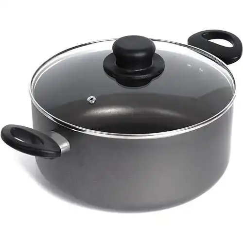 Kochtopf 24 cm Homatz mit 4,5L Volumen für alle Herdarten