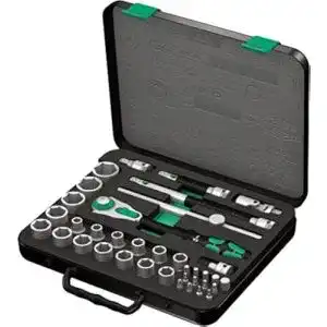 Steckschlüssel-Set Wera Zyklop Speed-Knarrensatz 8100 SC 2, 37-teilig