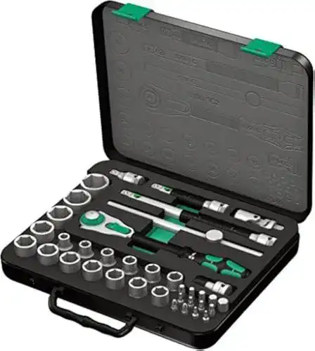 Steckschlüssel-Set Wera Zyklop Speed-Knarrensatz 8100 SC 2, 37-teilig