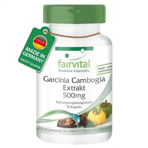 Garcinia Cambogia Fruchtextrakt Kapseln von Fairvital, 90 Stück