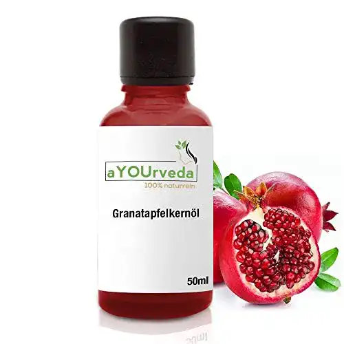 Granatapfelkernöl aYOUrveda Premium 50ml – Hochwertiges Pflegeöl