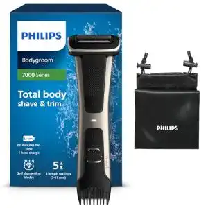 Philips Haarschneider BG7025/15 Bodygroom Series 7000 mit Kammaufsatz