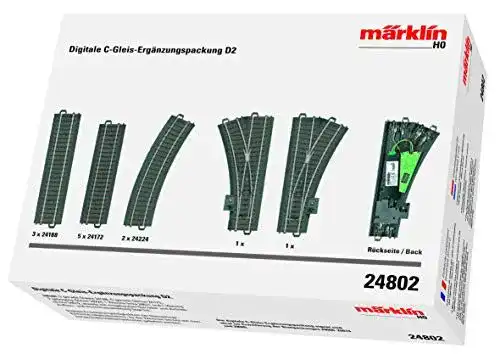 Märklin 24802 Digitale Weichen-Set für H0-Anlagen