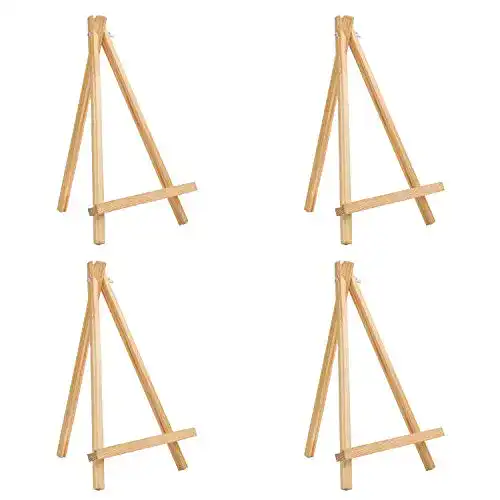 Staffelei für Kinder aus Holz im 4er Pack von Belle Vous