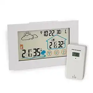 Fensterthermometer Fackelmann 16403 digitale Wetterstation